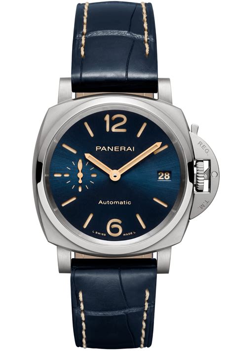 panerai luminor 38mm tiffany blue|panerai luminor due black.